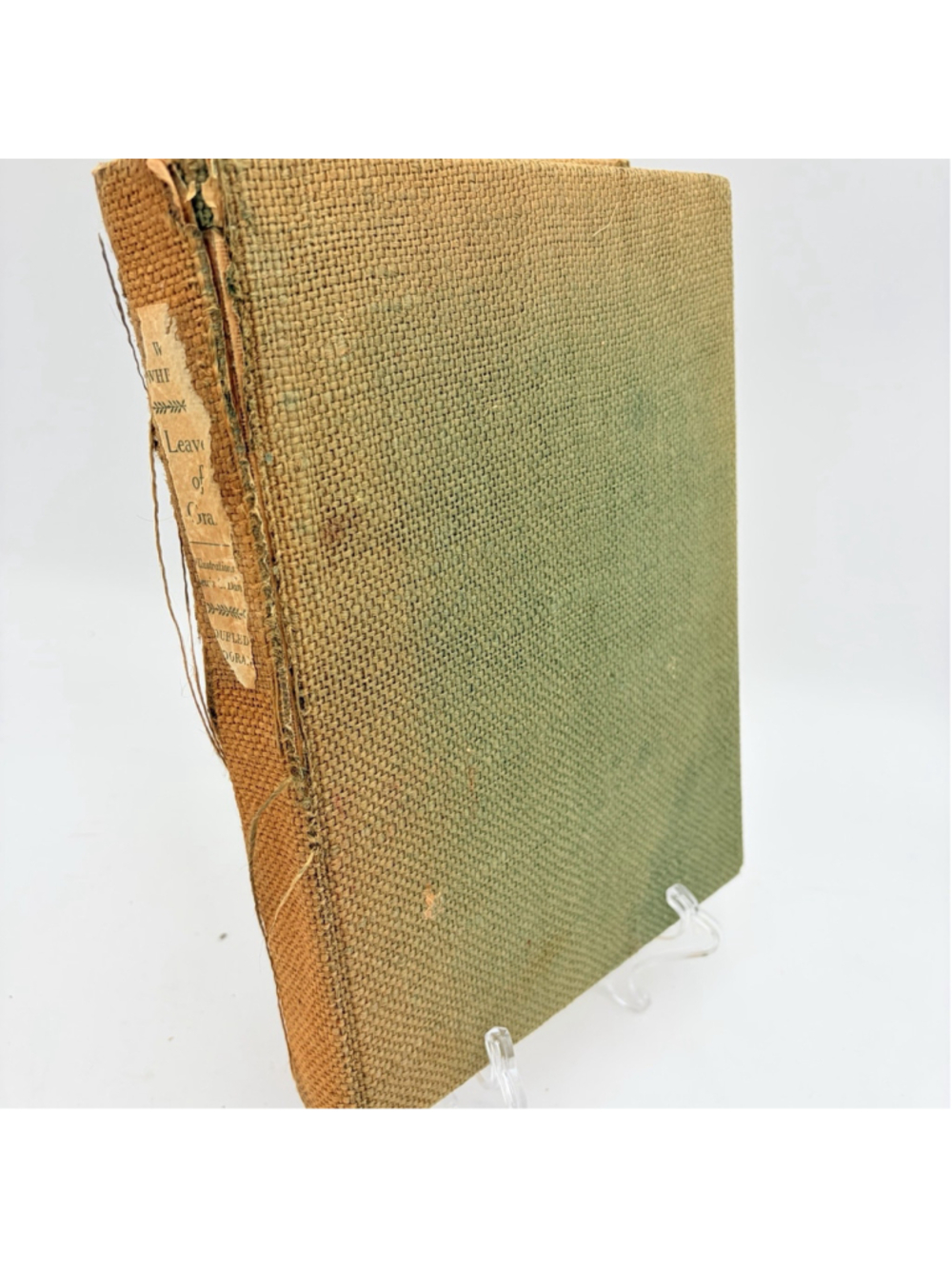 WALT WHITMAN Leaves of Grass 1940 Illustrated Lewis C Daniel Hardcover